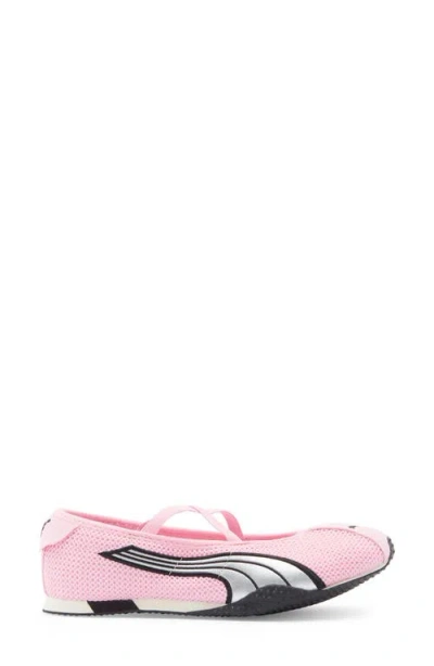 Puma H-street Cross-straps Ballet Sneakers In Pink