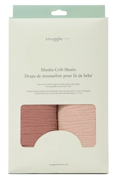 Snuggle Me Assorted 2-pack Muslin Crib Sheets