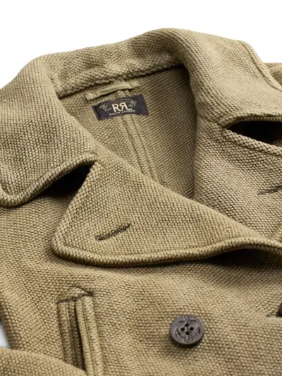 Rrl Double-breasted Jacket In Neutral