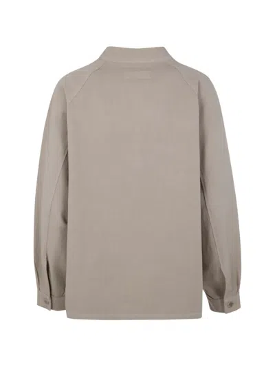 Labo.art Ines Flap-pocket Jacket In Gray