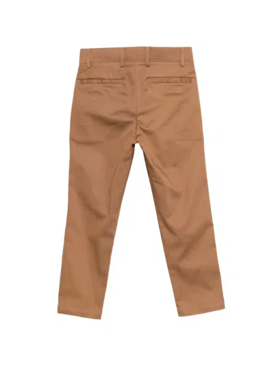 Fay Buttoned Chinos In Neutral