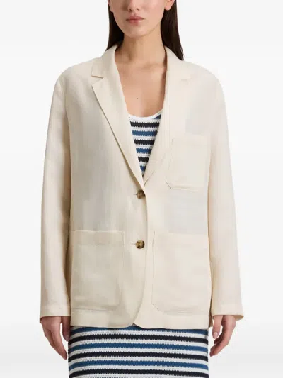 Woolrich Patch-pocket Blazer In White