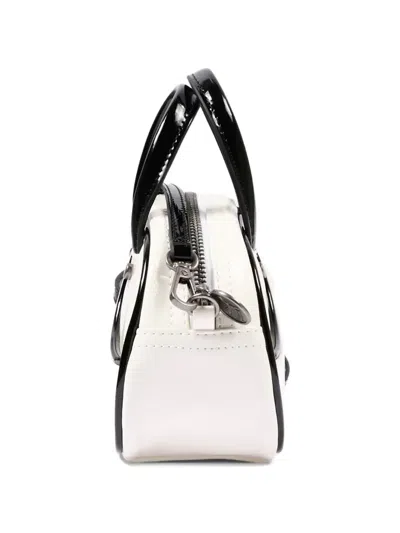Puma Logo Top Handle Bag In White