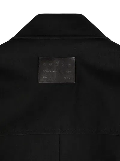 Hogan Drawstring Pocket Jacket In Black