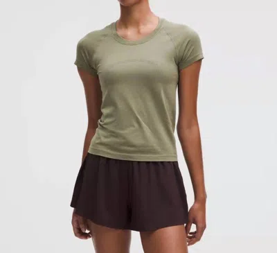 Lululemon Swiftly Tech Short-sleeve Shirt 2.0 In Bay Leaf In Green