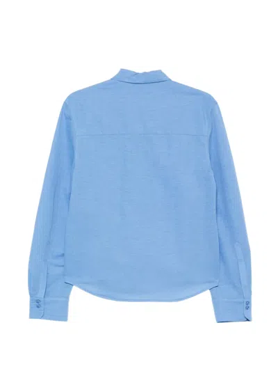 Low Classic Buttoned Shirt In Orange