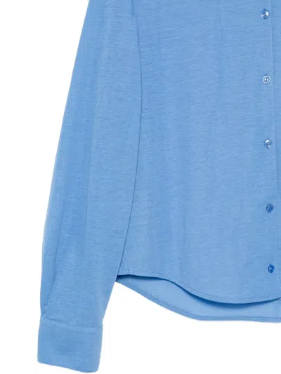 Low Classic Buttoned Shirt In Orange