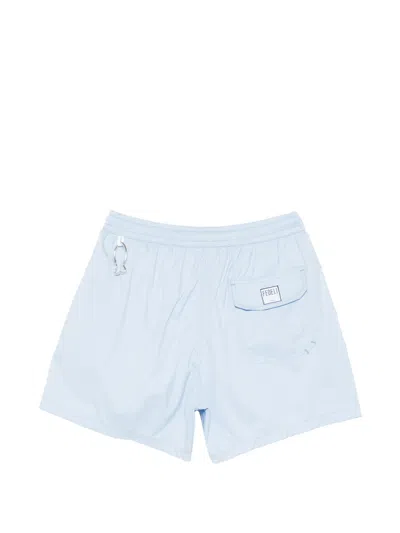 Fedeli Madeira Drawstring Swim Shorts In Multi