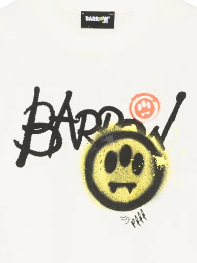 Barrow Logo-print T-shirt In White