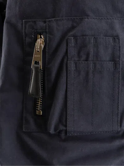Givenchy Jackets Blue In Blue
