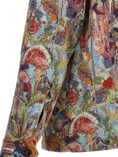 Lc23 Jacquard Overshirt In Multi