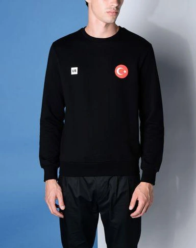 Shop Umit Benan Sweatshirts In Black