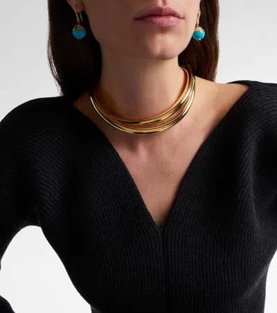 Engelbert Infinity Loop 18kt Gold (750/1000) Choker In Gold