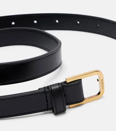Saint Laurent Leather Belt In Pattern