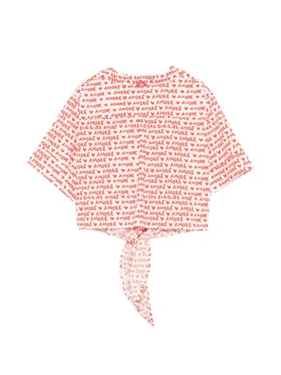 Alessandro Enriquez Amore-pattern Shirt In Pink