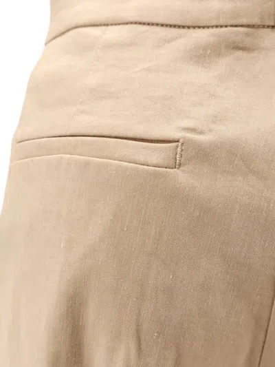 Pinko Pocket Buttoned Trousers In Multi