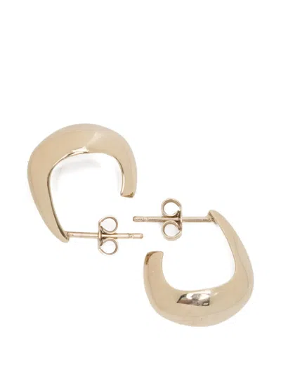 Lemaire Curved-drop Earrings In Pattern