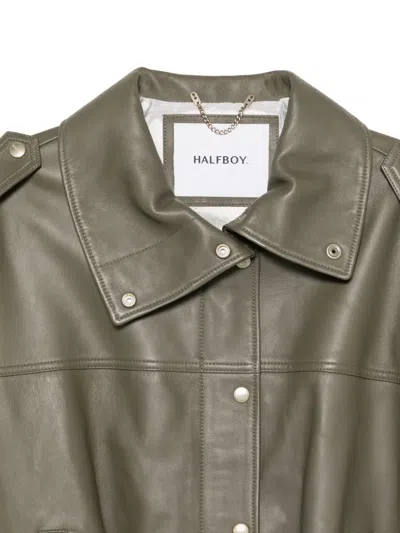 Halfboy Buttonned Collared Jacket In Multi