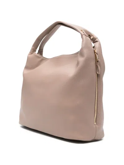 Liu •jo Patterned Tote Bag In Brown