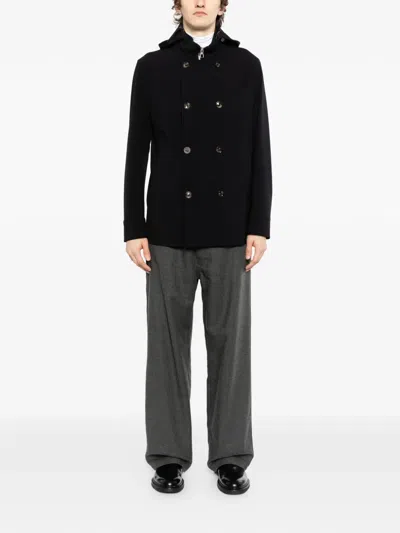 Montecore Double-breasted Jacket With Hood In Pink