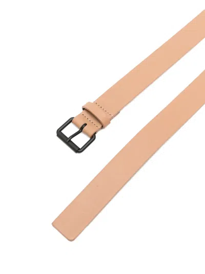 Sofie D'hoore Varnia Leather Wide Belt Mm 25 In Brown