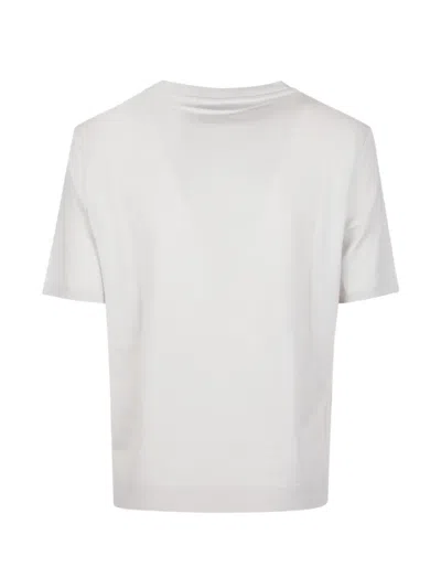 Patrizia Pepe Plain T-shirt In White