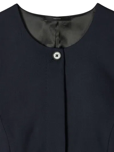 Paul Smith Button Vest In Blue