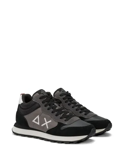 Sun 68 Sun68 Tom 2.0 Solid Mid Sneakers In Black