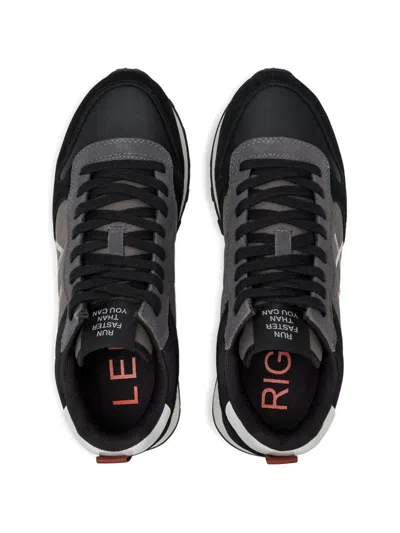 Sun 68 Sun68 Tom 2.0 Solid Mid Sneakers In Black