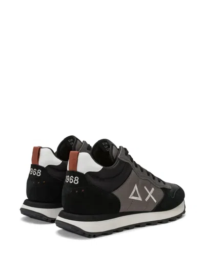 Sun 68 Sun68 Tom 2.0 Solid Mid Sneakers In Black