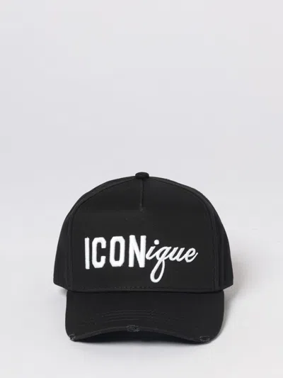 Dsquared2 Hat Men  In Black