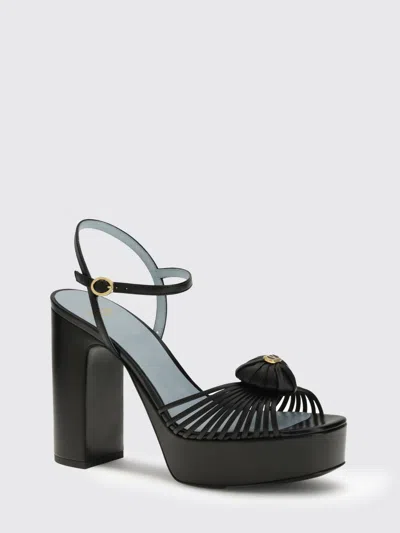 Valentino Garavani Sandal Royal Platform Sandal In Kidskin 115mm Woman Black 40.5