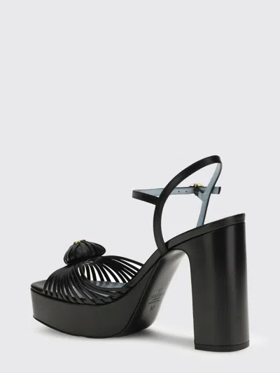 Valentino Garavani Sandal Royal Platform Sandal In Kidskin 115mm Woman Black 40.5