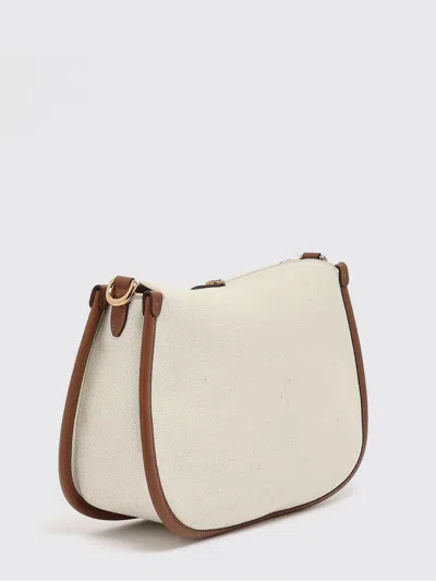 Etro Pony Medium Shoulder Bag Gold Hardware Top Handle In Neutral