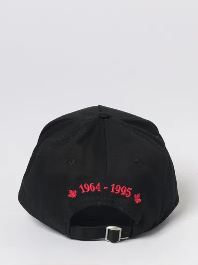 Dsquared2 Patch Hat In Black