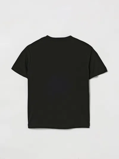 Msgm Short-sleeve Graphic-print T-shirt In Black