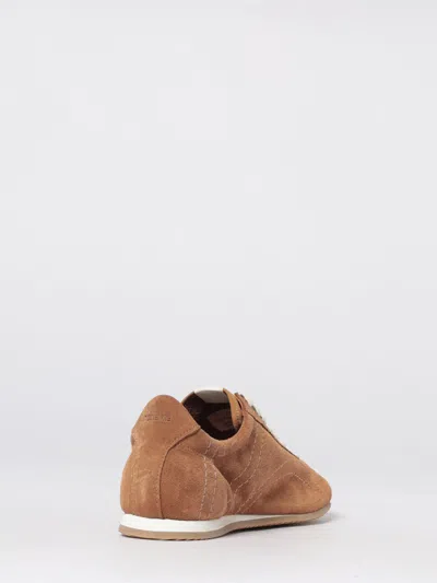 Totême Flex Suede Sneakers Copper In Brown