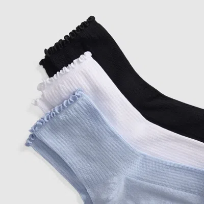 Levi's Short Cut Lettuce Socks (3 Pack) In Multi