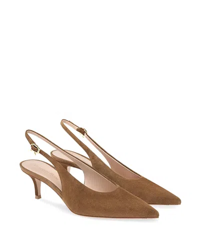 Gianvito Rossi Woman In Brown