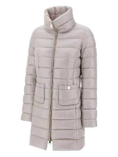 Herno Maria Coat In Neutral