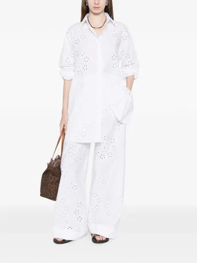 Herno Drawstring-fastening Trousers In White