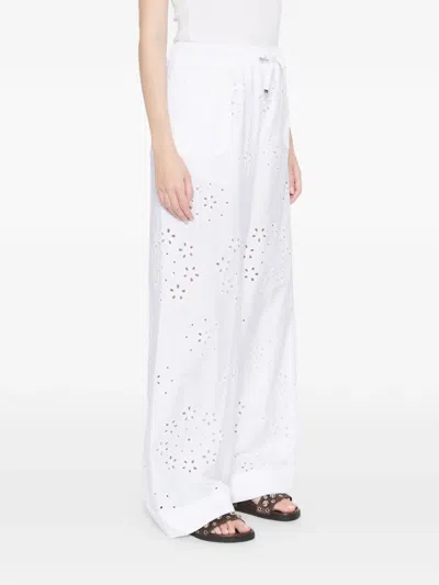 Herno Drawstring-fastening Trousers In White