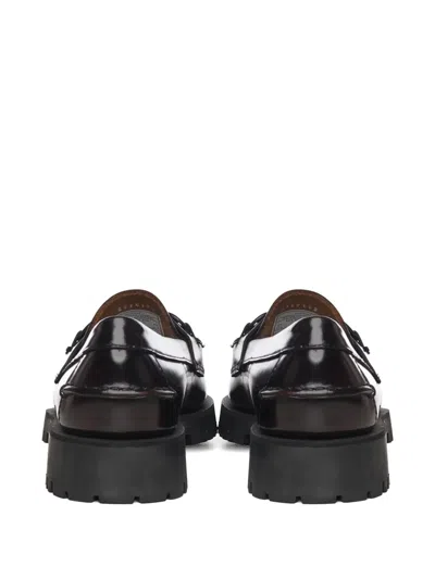Sebago Solid Color Loafers In Brown