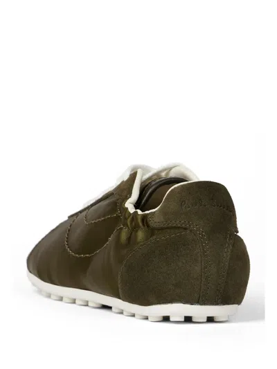 Paul Smith Lace-up Round-toe Sneakers In Green