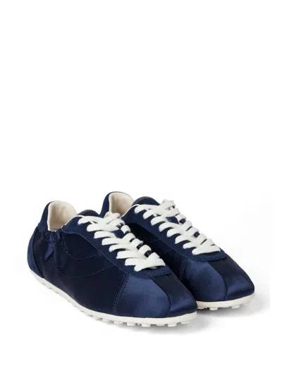 Paul Smith Bizou Panelled Sneakers In Blue