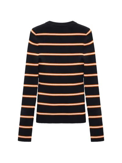 Dorothee Schumacher Energetic Ease Pullover In Energetic Blue Trio In Blue