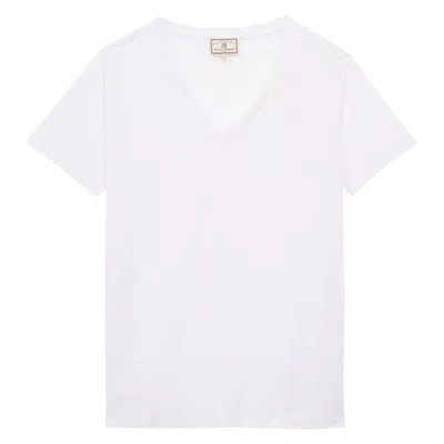 Ines De La Fressange T-shirt Lise In White