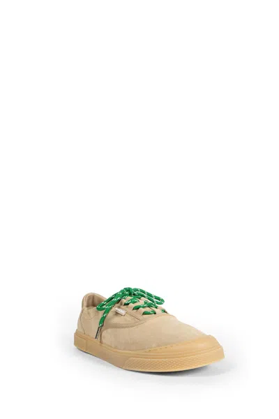Moncler Biscuit Suede Vera Leisure Sneakers In Brown
