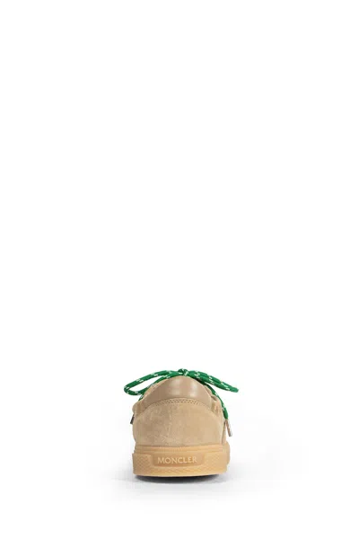 Moncler Biscuit Suede Vera Leisure Sneakers In Brown