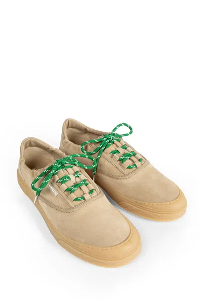 Moncler Biscuit Suede Vera Leisure Sneakers In Brown